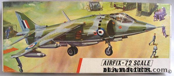 Airfix 1/72 Harrier, 266 plastic model kit